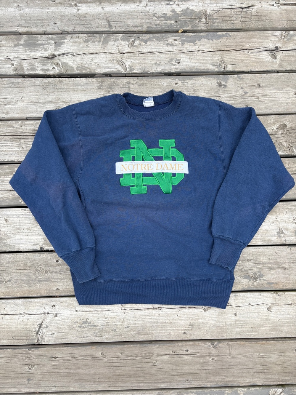 Vintage 90’s crable sportswear notre dame crewneck sweatshirt